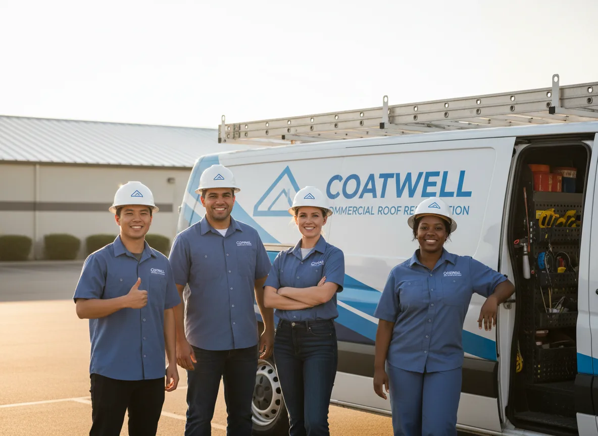 Commercial roof coating company in Kirk, CO